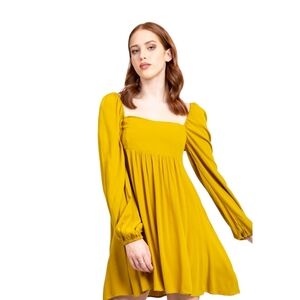 Jackson Rowe "Farrah" Babydoll Dress • Size S • NWT